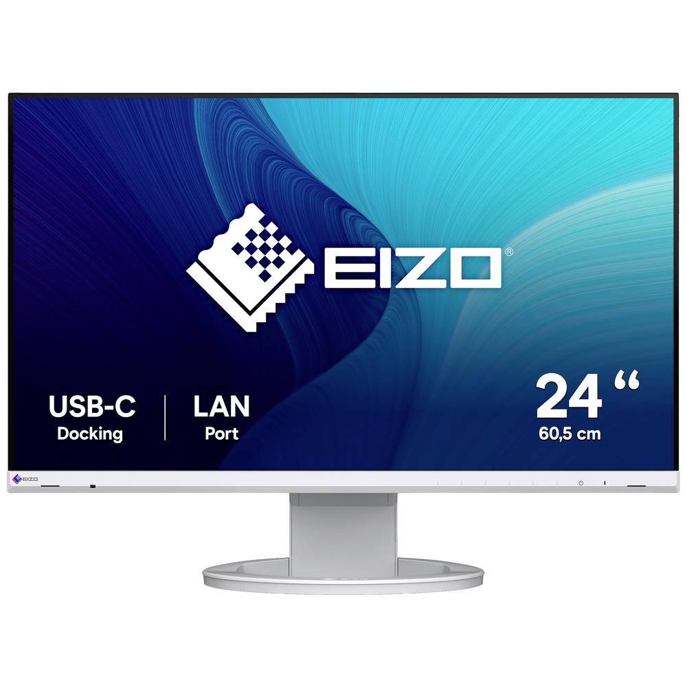 Image of EIZO EV2490-WT LED EEC C (A - G) 605 cm (238 inch) 1920 x 1080 p 16:9 5 ms HDMIâ¢ DisplayPort USB-CÂ® USB type B